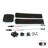 VW T5 Caravelle İçin Yan Sürgülü Cam Tamir Seti 7H0847781B thumbnail 1