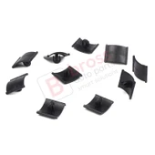 Opel Vauxhall GM İçin 10 Adet Kaput İzolasyon Tutucusu Siyah 1162488, 1162642, 90355604 thumbnail 4