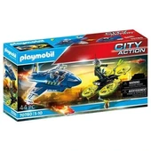 Playmobil Drone ile Polis Jeti 70780 - 1