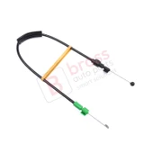 VW Transporter Multivan Caravelle T5 T6 Amarok 2H 7H1819835C İçin Kalorifer Kumanda Teli Yeşil thumbnail 1