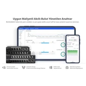 RUIJIE REYEE 16port RG-ES220GS-P GIGABIT 2-UPLINK 2-SFP 250W YÖNETİLEBİLİR POE SWITCH - 3
