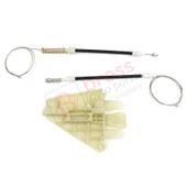 Alfa Romeo 159 939 2005-2011 4/5 Kapı 71740124 İçin Elektrikli Arka Sol Kapı Cam Kriko Tamir Seti thumbnail 1