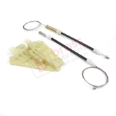 Alfa Romeo 159 939 2005-2011 4/5 Kapı 71740123 İçin Elektrikli Arka Sağ Kapı Cam Kriko Tamir Seti thumbnail 5