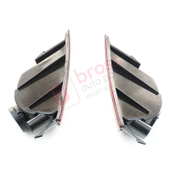 Renault Megane 3 4/5 Kapı için Arka Tampon Sis Far Seti 265850009R, 265600010R thumbnail 3