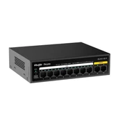 RUIJIE 8port RG-ES110F-P 10/100 2-UPLINK 110W YÖNETİLEMEZ POE SWITCH thumbnail 1