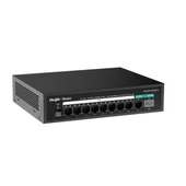 RUIJIE REYEE 8port RG-ES110GS-P-L GIGABIT 1-UPLINK 1-SFP 120W YÖNTİLEMEZ POE SWITCH - 1