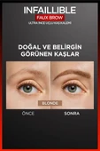 L'Oréal Paris Infaillible Faux Brow Ultra İnce Uçlu Kaş Kalemi - Blonde - 2