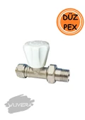 Wuvera Düz PEX Radyatör Vanası – Termostatik Olmayan, Pratik ve Güvenli - 3
