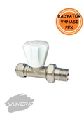Wuvera Düz PEX Radyatör Vanası – Termostatik Olmayan, Pratik ve Güvenli - 2