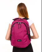 Okapi Sırt Çantası Üç Bölmeli Bordo OKP-128 thumbnail 3