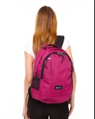 Okapi Sırt Çantası Üç Bölmeli Bordo OKP-128 thumbnail 1