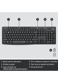 Logitech MK295 Sessiz Kablosuz Klavye Mouse Seti - 2