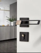 Minkingden 9903 Minimalist Sessiz Kapı Kolu Kilit Seti - 1