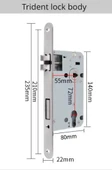 Minkingden 9903 Minimalist Sessiz Kapı Kolu Kilit Seti - 5