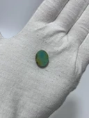 Okyanus Temalı Doğal Kabaşon Firuze Taşı 8,6 Karat - Turkuaz Taşı 1,73 Gram - 2