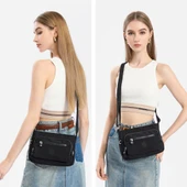 Metalik Kumaş Kadın Postacı Çantası Smart Bags 3270 - 10