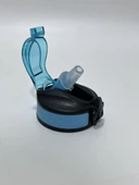 Otomatik Pipetli Su Matarası Yedek Kapağı 65mm Mavi - 2