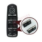 Porsche İçin 4 Adet Sürücü Cam Açma Düğme Kapağı 7PP959858R DML - 2