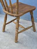 Vintage Masif Ahşap Sandalye (1 Adet) AC01 - 6