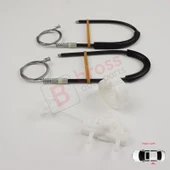 Fiat Linea 323 110 2007-2018 51898679 İçin Elektrikli Arka Sol Kapı Cam Kriko Tamir Seti thumbnail 5