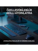 Logitech MX Keys S Gelişmiş Aydınlatmalı Tam Boyutlu Kablosuz Türkçe Q Klavye - Siyah - 4