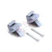 Renault İçin 2 Adet Gri Renk Güneşlik Klipsi thumbnail 1