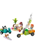 ® Friends Sörfçü Köpekler ve Scooter Macerası 42641 - 6+ Oyuncak Yapım Seti (113 Parça) - 2