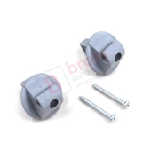 Renault İçin 2 Adet Gri Renk Güneşlik Klipsi thumbnail 3