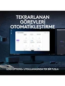 Logitech MX Keys S Gelişmiş Aydınlatmalı Tam Boyutlu Kablosuz Türkçe Q Klavye - Siyah - 3