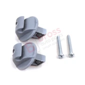 Renault İçin 2 Adet Gri Renk Güneşlik Klipsi thumbnail 4