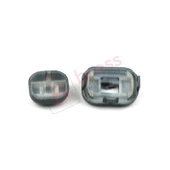 Mercedes W124 W210 W201 190 W463 W126 W140 C140 R129 A1248204910 İçin Cam Çocuk Kilit Düğme Kapağı - 3