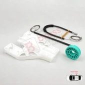 Audi A4 S4 B8 8KH 8K5 8K2 2008-2015 4/5 Kapı 8K0839462 İçin Elektrikli Arka Sağ Cam Kriko Tamir Seti thumbnail 4