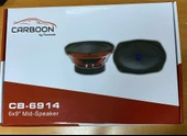 CARBOON CB-6914 6X9 OVAL MİDRANGE 2'Lİ SET - 1