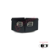 Mercedes E Class W211 S211 CLS Coupe C219 2118210058 İçin 2 Adet Ön Cam Açma Düğme Kapağı thumbnail 2