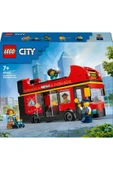 ® City Kırmızı İki Katlı Gezi Otobüsü 60407 - 7+ Yaratıcı Oyuncak Yapım Seti (384 Parça) - 3