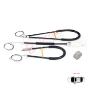 VW New Beetle Cabrio Convertible CC 2003-2010 1Y0837461 İçin Elektrikli Ön Sol Cam Kriko Tamir Seti thumbnail 5