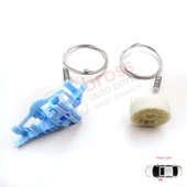 Fiat Doblo MK2 263 2010-2020 Opel Combo D 51810880 İçin Ön Sol Kapı Cam Kriko Tamir Seti thumbnail 5