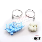 Fiat Doblo MK2 263 2010-2020 Opel Combo D 51810880 İçin Ön Sol Kapı Cam Kriko Tamir Seti thumbnail 4