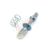 VW Polo 6N1 Hatchback 1994-1997 İçin Ön Kapı Kilidi Tamir Takımı 56.5 mm 1H0837223B thumbnail 2