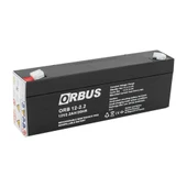12 VOLT 2.2 AMPER YATAY AKÜ ORBUS-178*34*60 mm-900 GRAM - 1