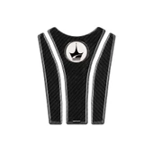 Yamaha MT07 ile Uyumlu Kaydırmaz 6D Karbon 9 Parça Tank Pad Seti GC13 thumbnail 5