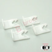 Renault Clio Laguna Espace MK1 MK2 Safrane 19 21 25 5 7700757267 İçin Kapı Kilit Sabitleme Klipsi thumbnail 2