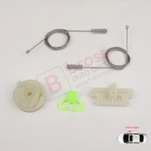 Fiat Punto Grande Evo 3 199 2005-2024 3/5-Kapı 51723315 İçin Elektrikli Ön Sağ Cam Kriko Tamir Seti thumbnail 2