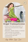 adeLife® % 100 Yün Çamaşı Kurutma Topları (6'lı Paket)+ 2 Adet Keten Saklama Torbası - 6