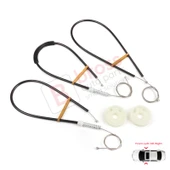 Smart Roadster 452 2003-2005 Coupe Convertible İçin Ön Sağ veya Sol Cam Kriko Tamir Seti thumbnail 2