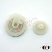 BMW F01 F02 F04 F10 F11 F12 için Ön Kapı Vakum Motor Tamir Dişlisi 51217185691 92 thumbnail 5