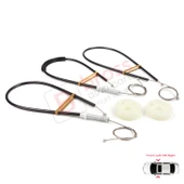 Smart Roadster 452 2003-2005 Coupe Convertible İçin Ön Sağ veya Sol Cam Kriko Tamir Seti thumbnail 3