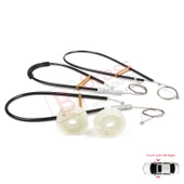 Smart Roadster 452 2003-2005 Coupe Convertible İçin Ön Sağ veya Sol Cam Kriko Tamir Seti thumbnail 5