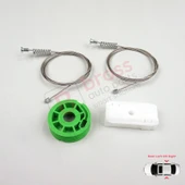 Audi 80 B3 B4 8G 89 1991-2001 Coupe Cabriolet 8G0839729 İçin Elektrikli Arka Cam Kriko Tamir Seti thumbnail 3