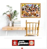 Educa 1000 Parça Yavru Köpek Selfiesi Puzzle - Puppies Selfie Howard Robinson - 19931 thumbnail 4